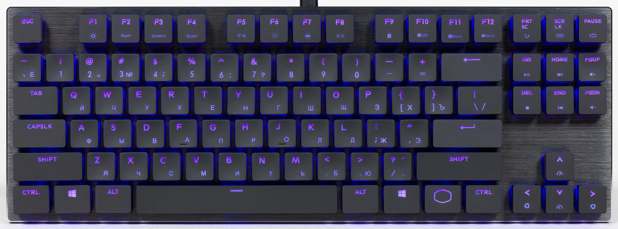 Low-Profile Mechanical Keyboard with RGB Backlight